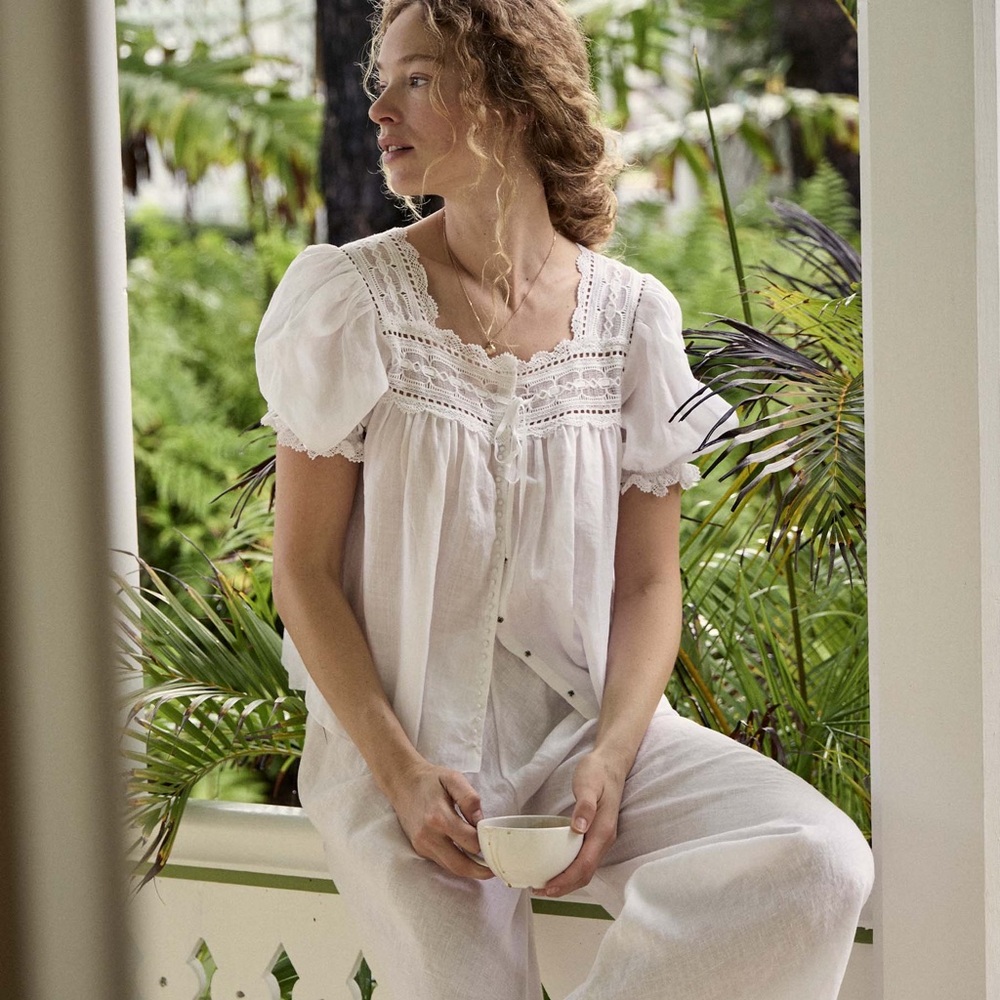 Doen Annette Blouse Salt XS